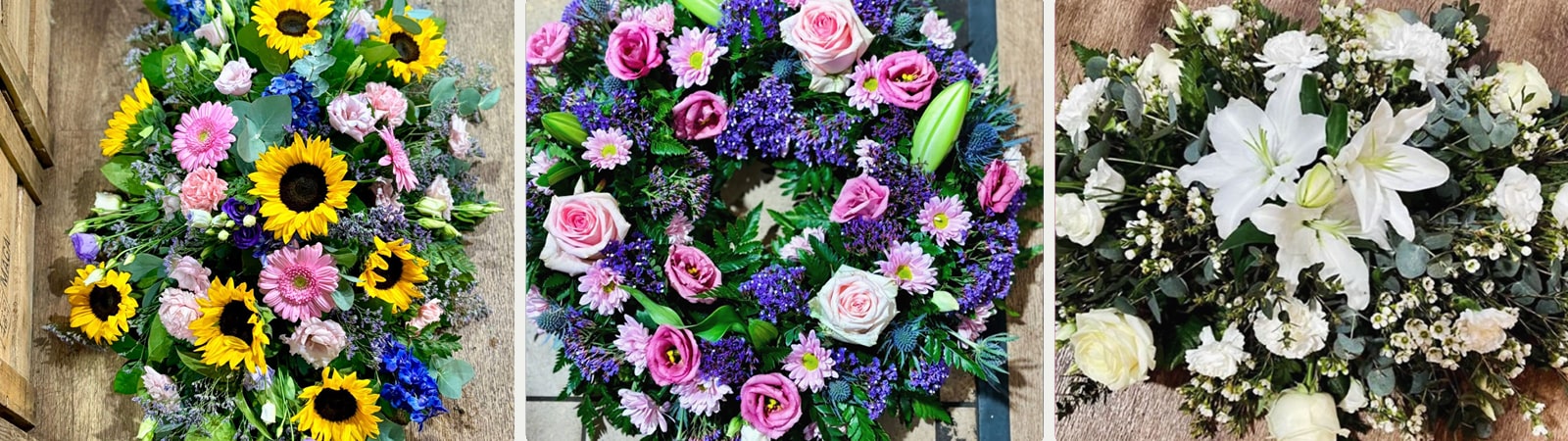 Funeral flowers from Bloom Room Floristry in Strood